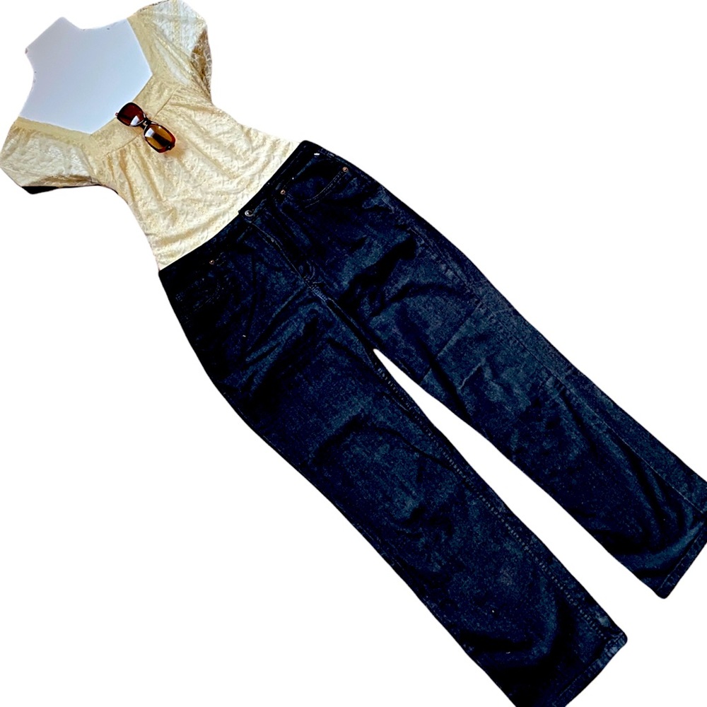 Coldwater Creek Womens Pants, Womens Loose Straight Leg Pants, Womens Jeans